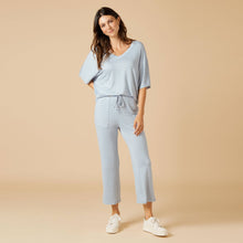 Load image into Gallery viewer, Dream Jersey Relaxed V-neck with Capri Lounge Set for Women | Softies