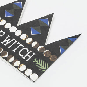 Hadley - Chief Witch Party Hat Card