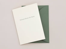 Load image into Gallery viewer, Fortune Favors the Brave Greeting Card | Goods for the Study