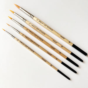 Watercolor Paintbrushes | Emily Lex Studio