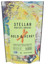 Load image into Gallery viewer, Stellar Snacks - Stellar Pretzel Braids -Bold &amp; Herby - 12oz