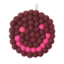 Load image into Gallery viewer, Smiley Felt Trivets | Aveva