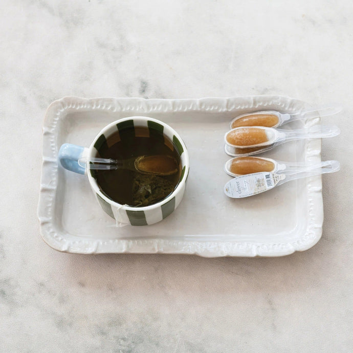 Clover Honey Filled Single Use Spoon | Finch + Fennel