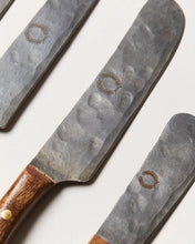 Load image into Gallery viewer, Artisan Forged Cheese Knives, Set of 4 | Farmhouse Pottery