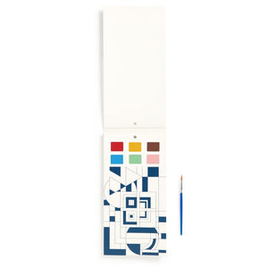 Frank Lloyd Wright Paint-In Print Set | Galison