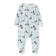 Load image into Gallery viewer, Goose Luxe Stretch Zipper Footed Romper | Milkbarn