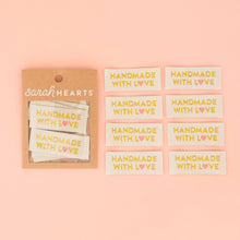 Load image into Gallery viewer, Knitting &amp; Sewing Labels | Sarah Hearts