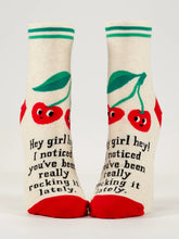 Load image into Gallery viewer, Women's Ankle Socks | Blue Q