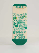 Load image into Gallery viewer, Sneaker Socks | Blue Q