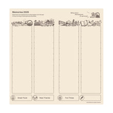 Load image into Gallery viewer, Techo 2026 Weeks MEGA | Hobonichi