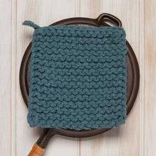 Load image into Gallery viewer, Lagoon Knit Potholder | Danica Heirloom