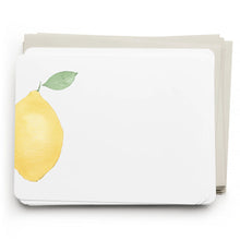 Load image into Gallery viewer, Lemon Flat Note Set | E. Frances Paper