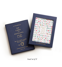 Load image into Gallery viewer, Merry Motif Holiday Card Boxed Set | E. Frances Paper