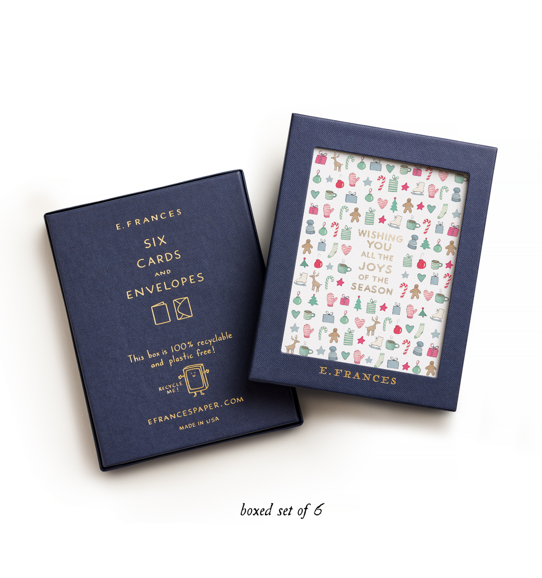 Merry Motif Holiday Card Boxed Set | E. Frances Paper