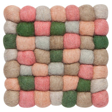 Load image into Gallery viewer, Nectar Recycled Wool Felt Dot Trivet | Danica Heirloom