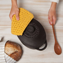 Load image into Gallery viewer, Ochre Knit Potholder | Danica Heirloom
