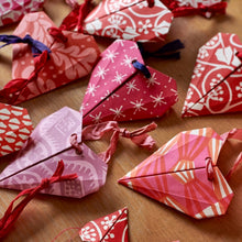 Load image into Gallery viewer, Cambridge Imprint | Origami Heart Bunting Kit