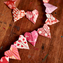 Load image into Gallery viewer, Cambridge Imprint | Origami Heart Bunting Kit