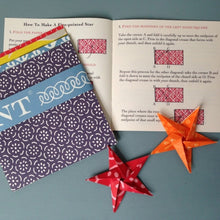 Load image into Gallery viewer, Cambridge Imprint | Origami Star Garland Kit