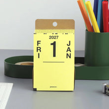 Load image into Gallery viewer, 2027 Memo Block Calendar | Penco
