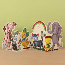 Load image into Gallery viewer, Plushie Party Die-Cut Card by Nathalie Lete | Art Angels