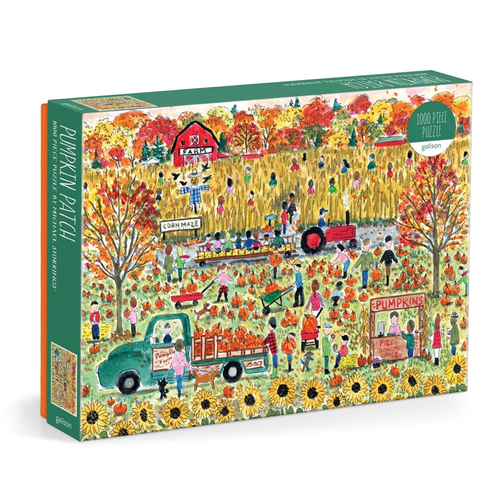 Pumpkin Patch Puzzle by Michael Storrings | Galison