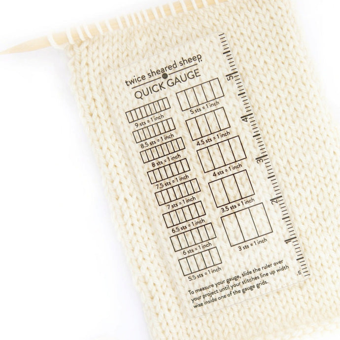 Quick Gauge Ruler | Twice Sheared Sheep