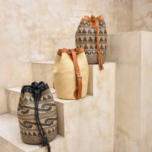 Load image into Gallery viewer, Rattan Sling Bag Backpack | The Winding Road
