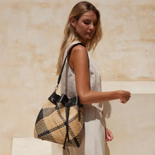 Load image into Gallery viewer, Rattan Sling Bag | The Winding Road