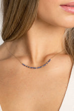 Load image into Gallery viewer, Sapphire Bar Necklace | Mickey Lynn
