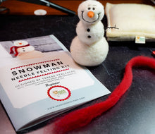 Load image into Gallery viewer, Bear Creek Felting | Snowman Needle Felting Kit