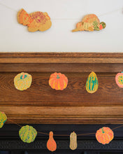 Load image into Gallery viewer, Squashes Sewn Garland | East End Press