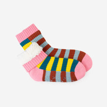 Load image into Gallery viewer, Super Stripe Knit House Socks | Verloop