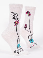 Load image into Gallery viewer, Women's Crew Socks | Blue Q