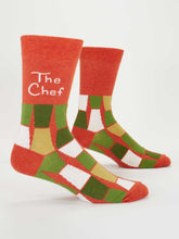 Load image into Gallery viewer, Men's Crew Socks | Blue Q