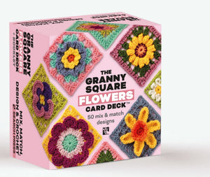 The Granny Square Flowers Card Deck | Claire Montgomerie