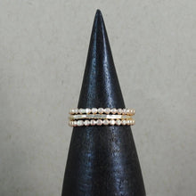 Load image into Gallery viewer, Thin Beaded Stacking Rings | Cameron Kruse