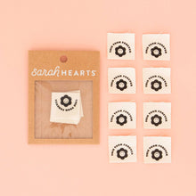 Load image into Gallery viewer, Knitting &amp; Sewing Labels | Sarah Hearts