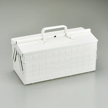 Load image into Gallery viewer, Steel Toolbox w/ Cantilever Lid &amp; Upper Storage Trays  ST-350 | Toyo