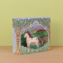 Load image into Gallery viewer, Twilight Unicorn Die-Cut Card by Fee Greening | Art Angels