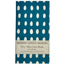 Load image into Gallery viewer, Very Slim List Book | Cambridge Imprint