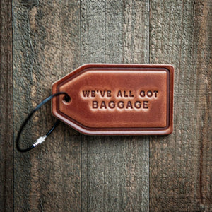 Leather Luggage Tag | Sugarhouse Leather