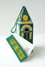Load image into Gallery viewer, Winter Steeple Screen-Printed Board Ornament | East End Press