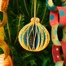 Load image into Gallery viewer, Bauble Honeycomb Ornament | East End Press
