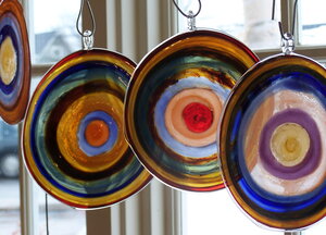 Bullseye Suncatcher | Jim Loewer Glass Co.