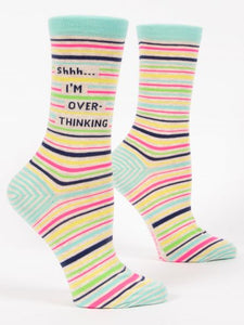 Women's Crew Sock | Blue Q