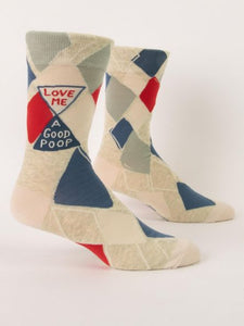 Men's Crew Socks | Blue Q