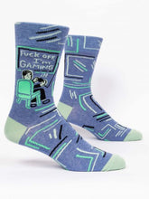 Load image into Gallery viewer, Men&#39;s Crew Socks | Blue Q