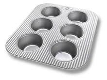 Load image into Gallery viewer, USA PAN® 6 Cup Muffin Pan | USA Pan