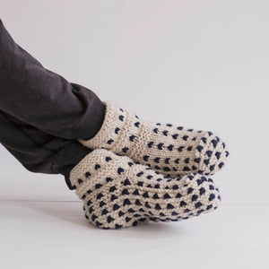 Cloud Slipper Knit Kit | Echoview Fiber Mill